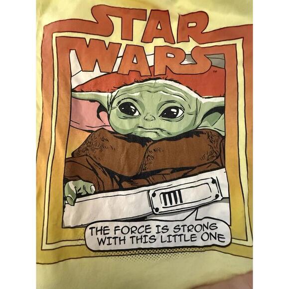 Star Wars Other - Star Wars Mandalorian Grogu Baby Yoda T-Shirt YS 14/16 - New